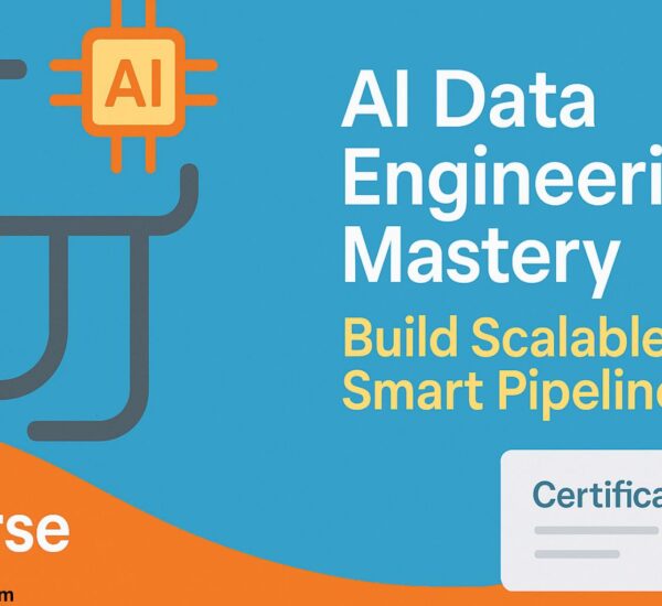 AI Data Engineering Mastery Build Scalable Smart Pipelines is a professional course by SmartNet Academy designed to teach learners how to engineer data pipelines for artificial intelligence with a certificate that proves their readiness for AI driven data infrastructure roles