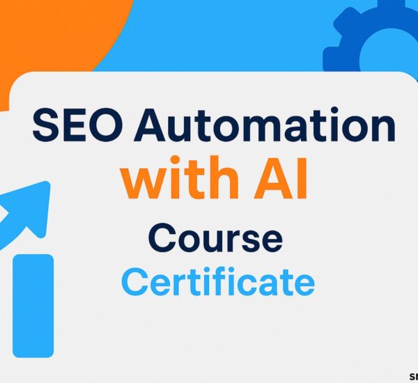 SEO Automation with AI is a cutting-edge course by SmartNet Academy designed to teach marketers and SEO professionals how to automate keyword research content creation and performance tracking while earning a professional certificate to boost career prospects